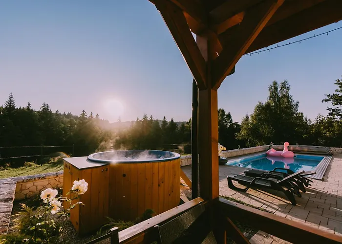 Pod Jalowcem Ferienhaus